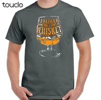 whiskey t shirt whisky alcohol humour shot of mens funny party bbq malt glass
