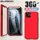 Защитный чехол с полным покрытием 360 градусов для iPhone 13 12 Mini 11 Pro Max X XR XS Max SE 2020 6 6S 7 8 Plus, жесткий ударопрочный чехол из поликарбоната