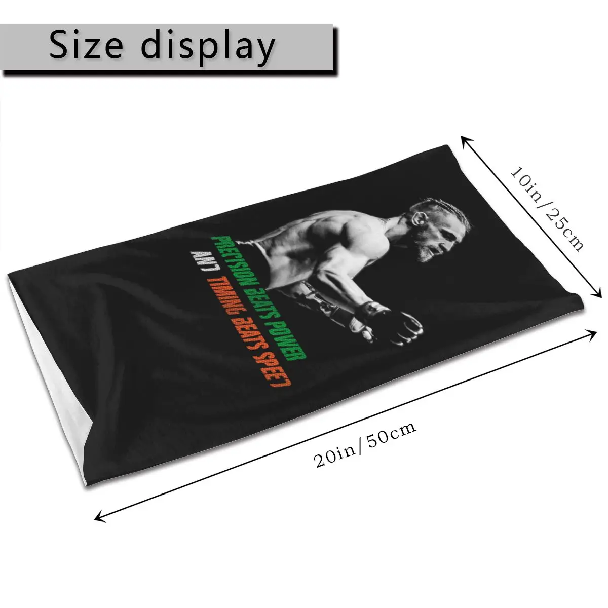 Шарфы Conor McGregor для бокса MMA маска лица модная трубчатая бандана