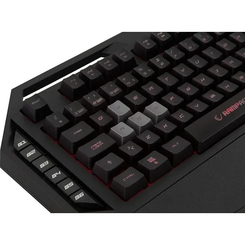 Rampage Q Usb Trk Kb-R11 Backlight Multimedia Keyboard Black Player
