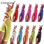 Женские перчатки с вырезами, сексуальные женские перчатки без пальцев в стиле панк и готика, длинные перчатки без пальцев, варежки, оптовая продажа