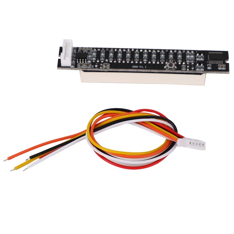 Мини двойной 12 уровневый индикатор VU метр стерео усилитель плата регулируемый