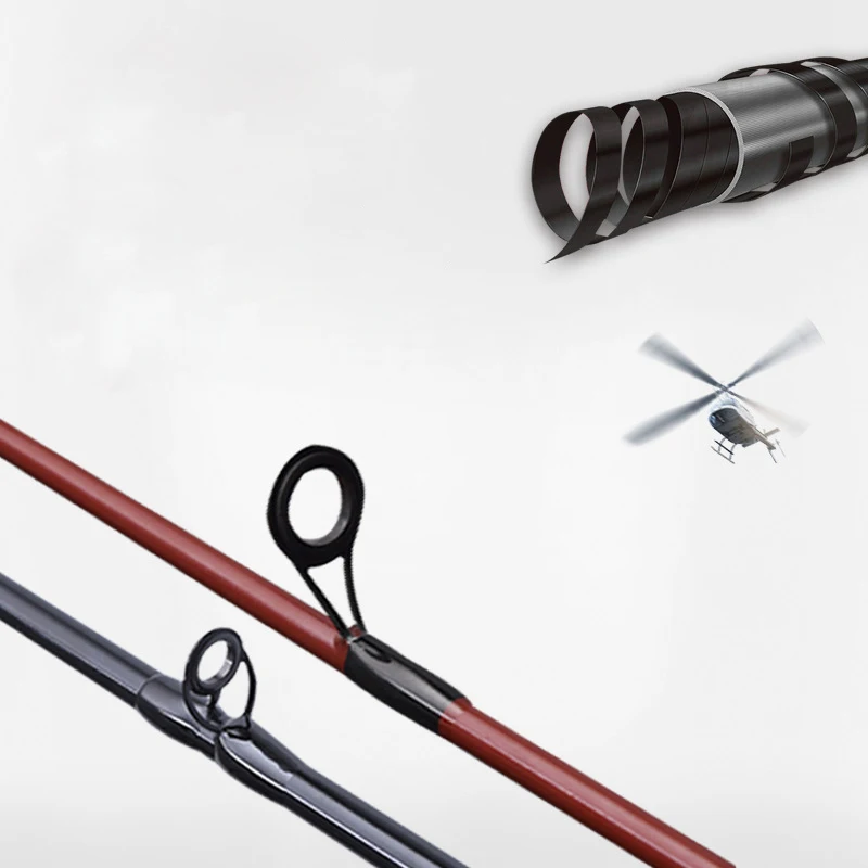 Спиннинг 1 8 м 2 портативная удочка для забрасывания Ультралегкая розовая