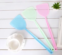 10pcs fly swatter mosquito pat durable mesh with long handle manual fly kill fly pat mosquitoes