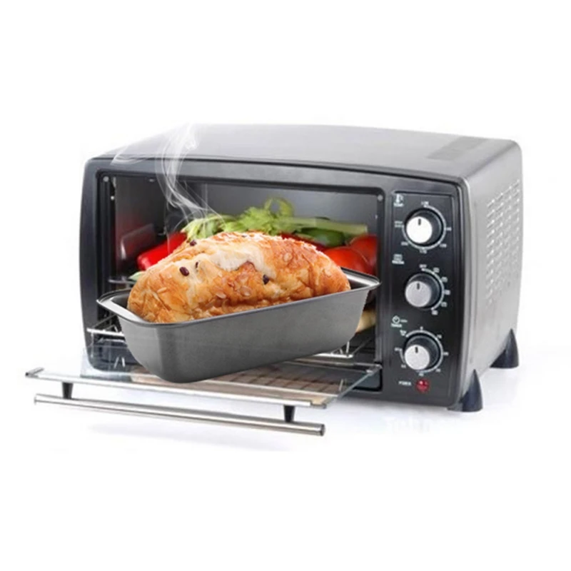 1 шт. кастрюлю хлеба Прямоугольная форма для выпечки торт из углеродистой стали с