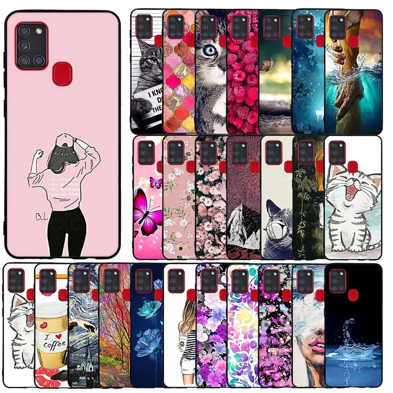 

Case For Samsung Galaxy A21s Case Cover Silicone Fundas Soft TPU Back Case For Samsung Galaxy A21s Phone Shell Cover Coque Capas