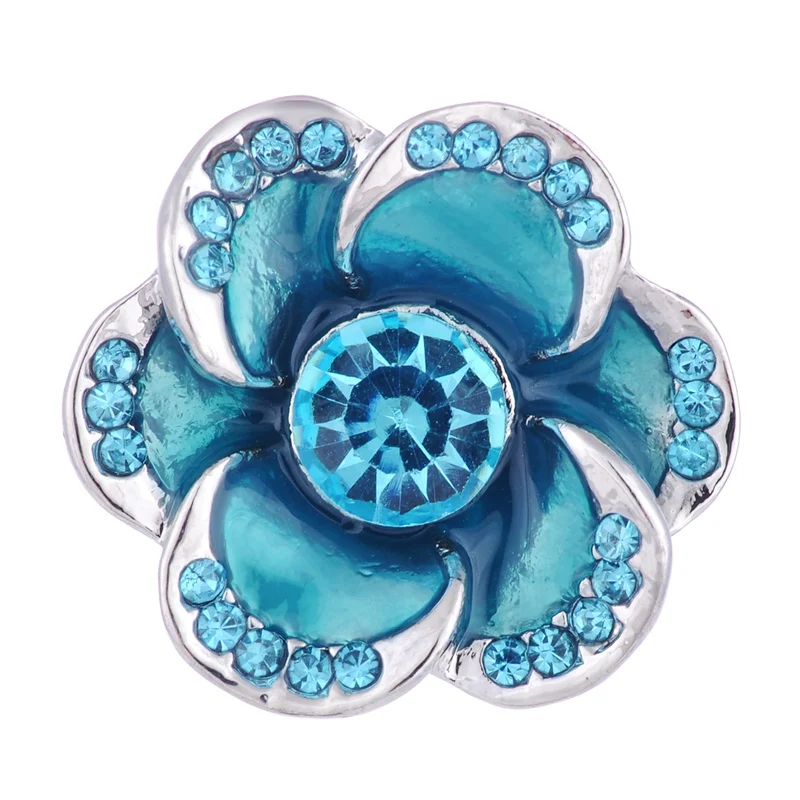 1 шт. новейший стиль s Цветочные Стильные Заклепки Смешанная упаковка 18 мм