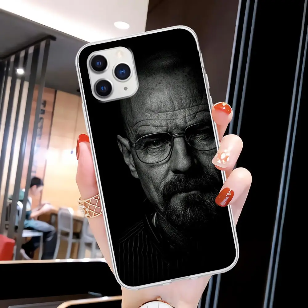 

Heisenberg Breaking Bad Transparent Mobile Phone Case For Samsung Galaxy A21S A71 S9 S10 Plus Lite S20 Note 20 Ultra Clear Cover