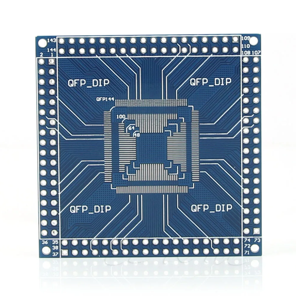QFP/TQFP/LQFP 32/44/48/64/100/144 pin to DIP Pin Board Adapter конвертер | Компьютеры и офис