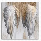 Алмазная мозаика сделай сам 5d, абстрактные крылья ангела, алмазная живопись, вышивка крестиком, 3d вышивка, полная квадратная круглая вышивка, домашний декор