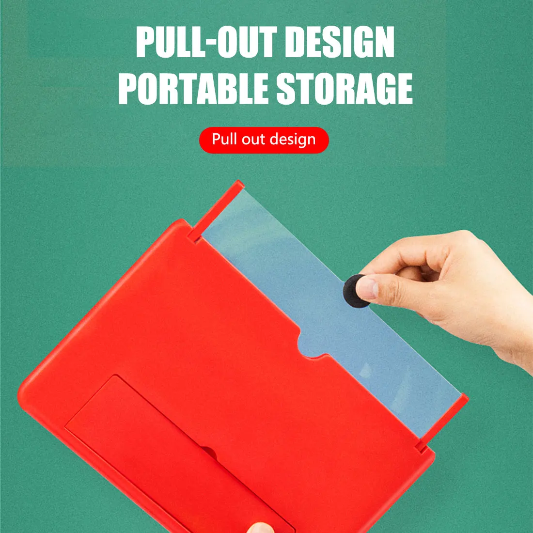 Усилитель сотового телефона с 3D-эффектом 12 дюймов большой экран высокой четкости