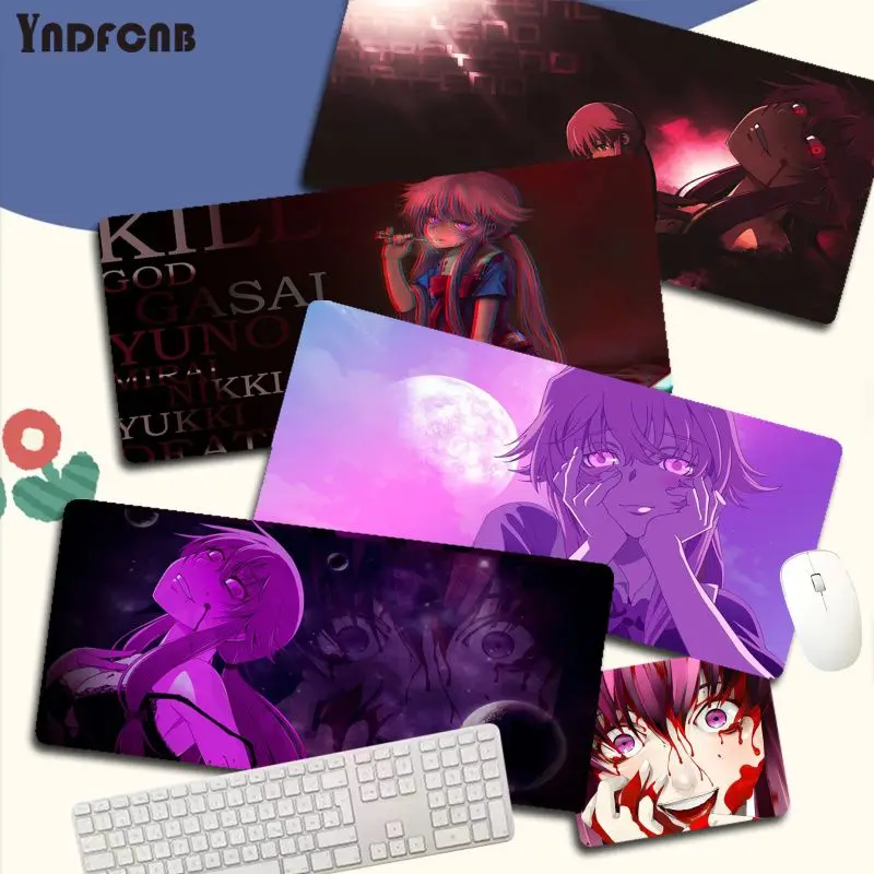 

YNDFCNB аниме Mirai Nikki, Новые поступления, Индивидуальный размер, для Cs Go LOL, игровой компьютер, ноутбук