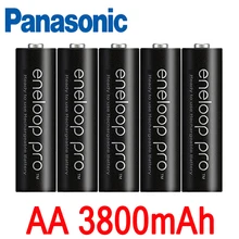 Panasonic eneloop основная батарея pro AA 3800 MAH 1,2 V NI-MH камера nikova precalent AA аккумуляторная батарея