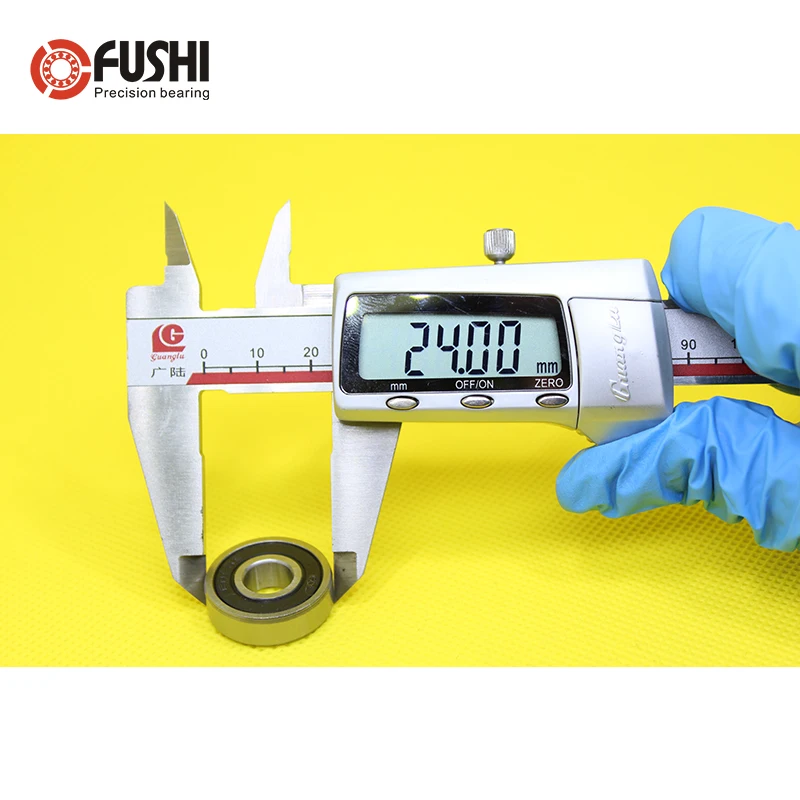 609 Гибридный керамический подшипник 9 * 24 * 7 мм ABEC-1 (1 шт.) Промышленный моторный шпиндель 609HC Гибридные подшипники с шариками Si3N4 3NC 609RS on.