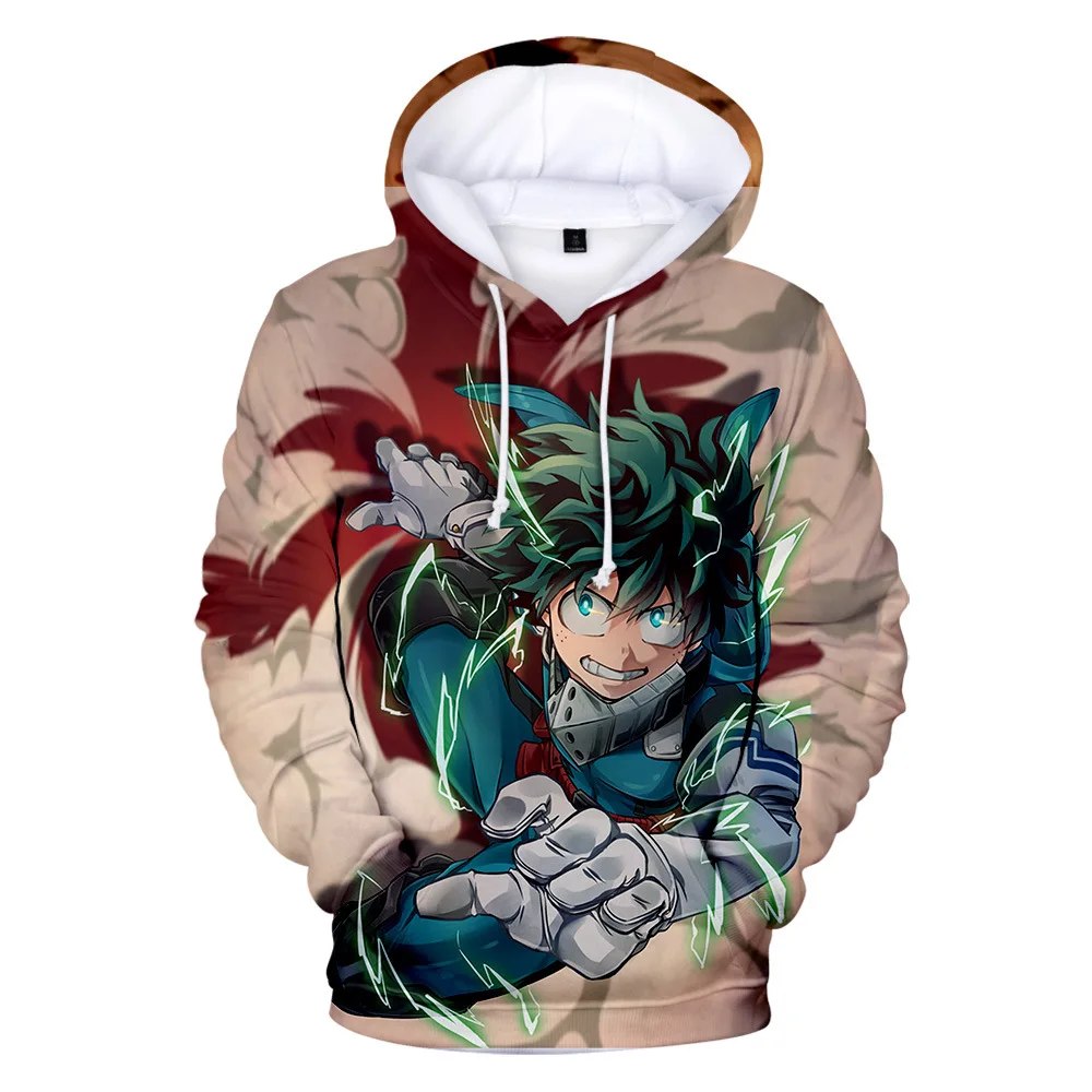 

My Hero Academia 3D Print Women/Men Hoodies Sweatshirts Izuku Midoriya All Might Shouto Todoroki Deku Himiko Toga Cosplay Jacket