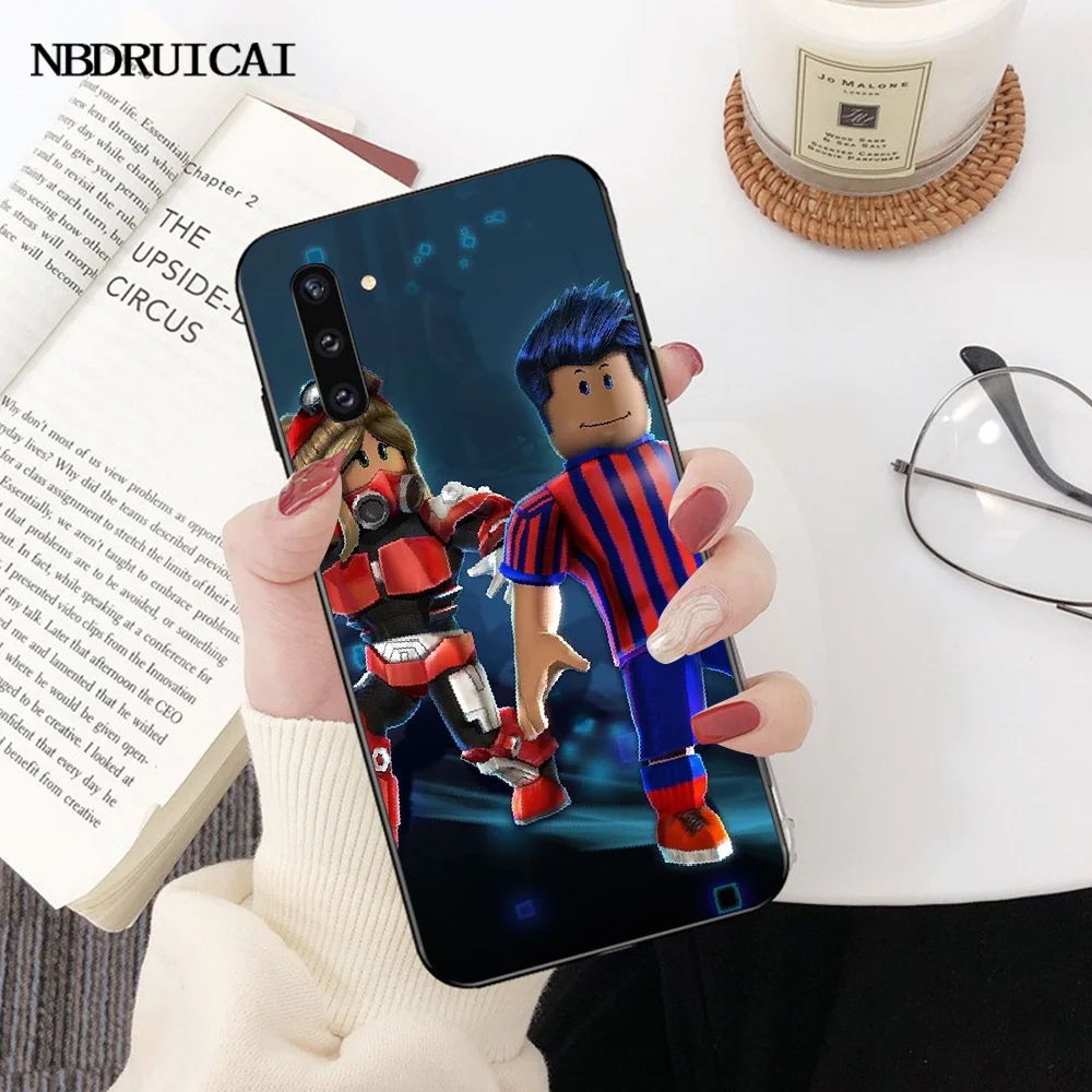 NBDRUICAI популярная игра Roblox чехол для телефона Samsung Note 3 4 5 7 8 9 10 pro M10 20 30 | Мобильные