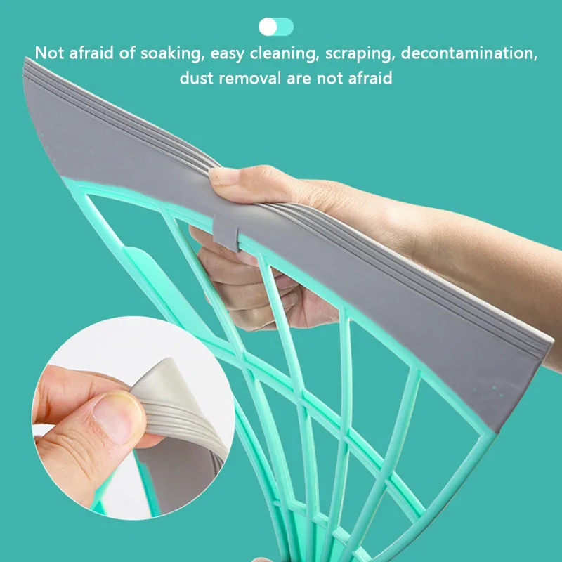 Волшебный резиновый веник ручной пуш ап пол щетка и совок для уборки подметания