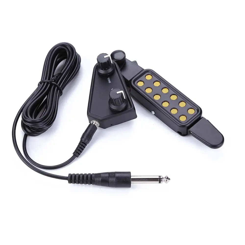 Профессиональный зажим на звукосниматель микрофон провода 12 отверстие Микрофон