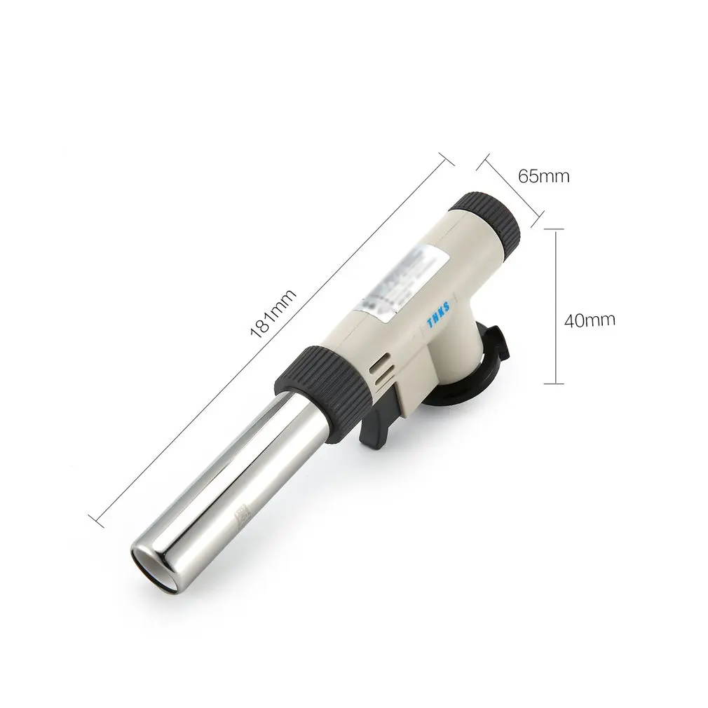 

Camping Flame Gun Butane Gas Burners Gun Maker Torch Lighter Piezo Ignition Flamethrower Gas Torch For Outdoor BBQ Picnic