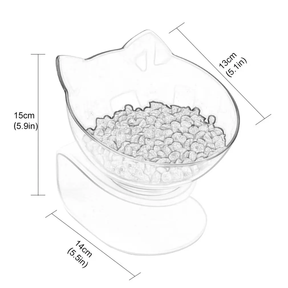 

Fast Shipping New Practical Pet Bowls Plastic Water And Food Feeder Safety Plastic Feeding Bowl For Dog For Pet Drinking&eating