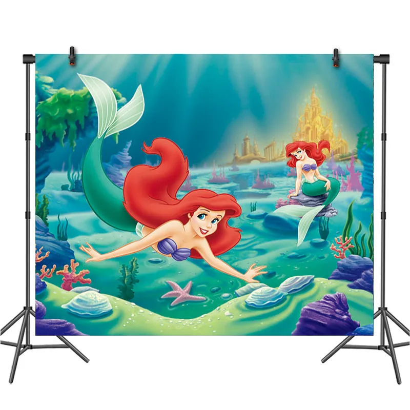 Мультяшная Принцесса София Белоснежка Ариэль тема детский день рождения