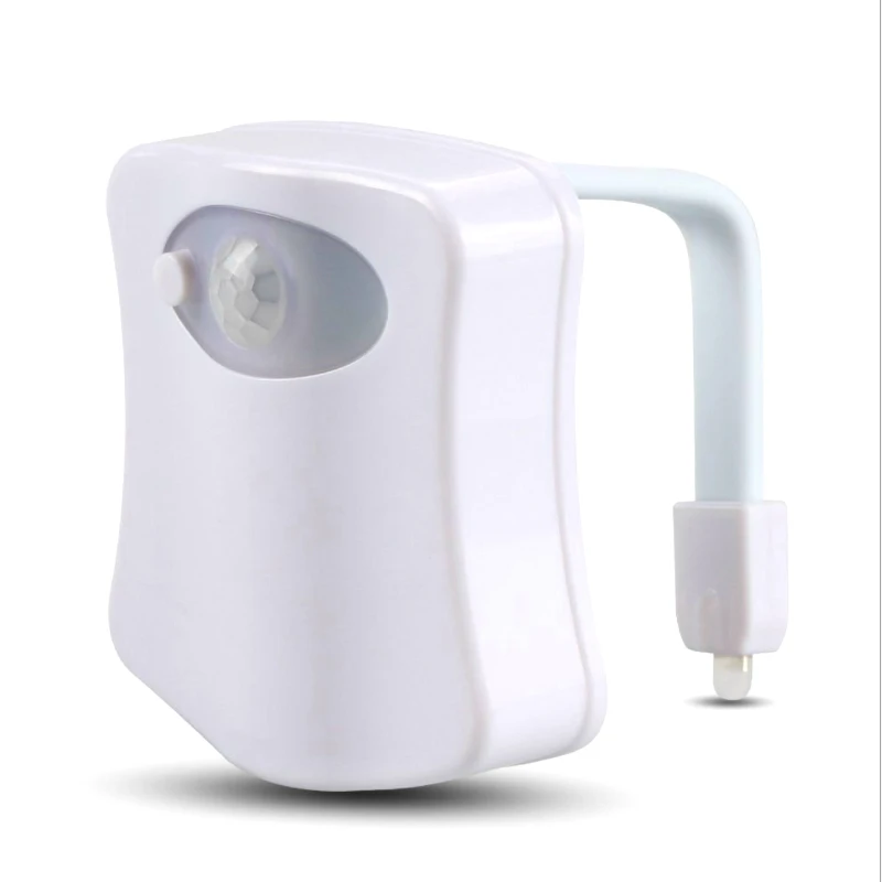 Светильник для туалета водонепроницаемый с датчиком движения 8 цветов | Лампы и