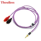 Thouliess HIFI 7n OCC посеребренный Сменный кабель для наушников HD600 HD650 HD525 HD545 HD565 HD580 HD6XX HD660S