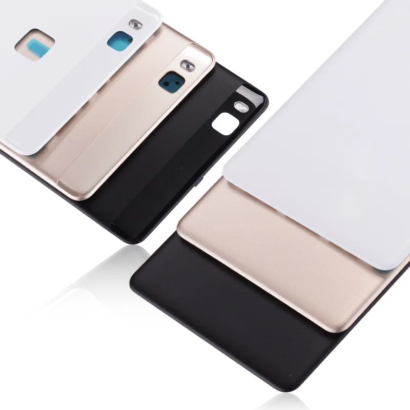 Новый P9 lite чехол на заднюю панель для huawei 2017 стеклянная задняя крышка батарейного