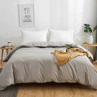 1pc cotton duvet cover black color comforter cover queen king size solid color quilt cover 200x200 229x229