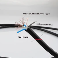 audiocrast a53 4 core signal cable audio surround hifi interconnect wire xlrrca cable