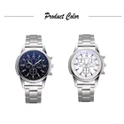 Часы наручные мужские кварцевые с стальным ремешком, спортивные автоматические Роскошные водонепроницаемые