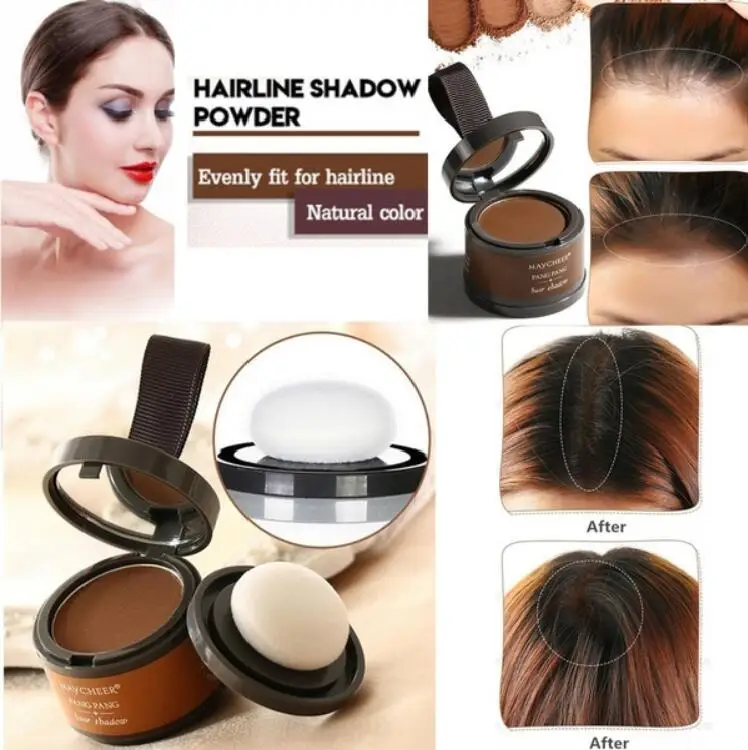Волшебный цвет волос пушистые тонкие волосы строительный порошок Hairline Тени