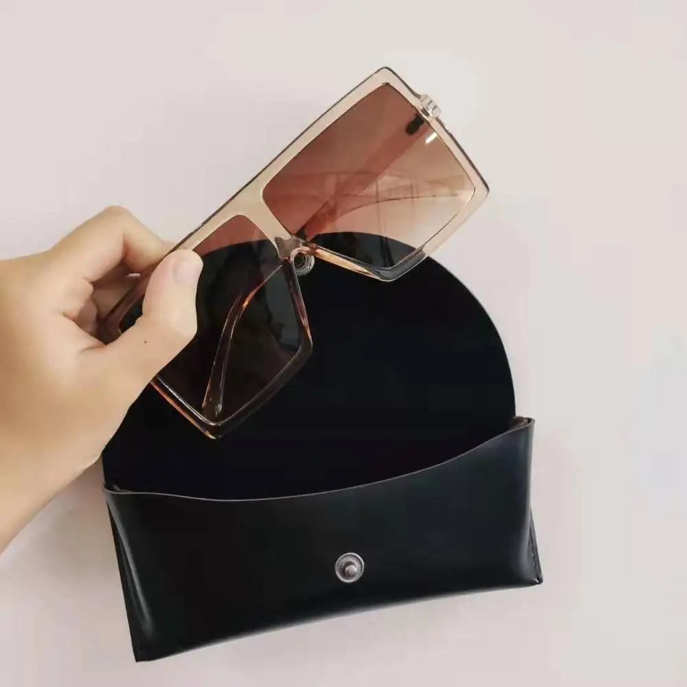 Emosnia, унисекс, квадратные солнцезащитные очки, большие, Modis Oculos De Sol feminino,, винтажные, Роскошные, для женщин, мужчин, брендовые, дизайнерские, солнцезащитные очки - Цвет линз: C8 CASE