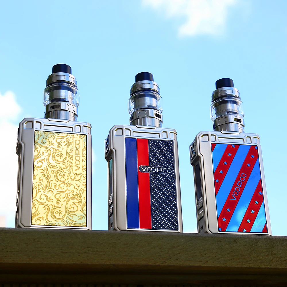 Оригинальный набор VOOPOO Alpha Zip с боксмодом 180 Вт баком Maat и чипом GENE.Fit Voopoo MOD vs Drag 2/