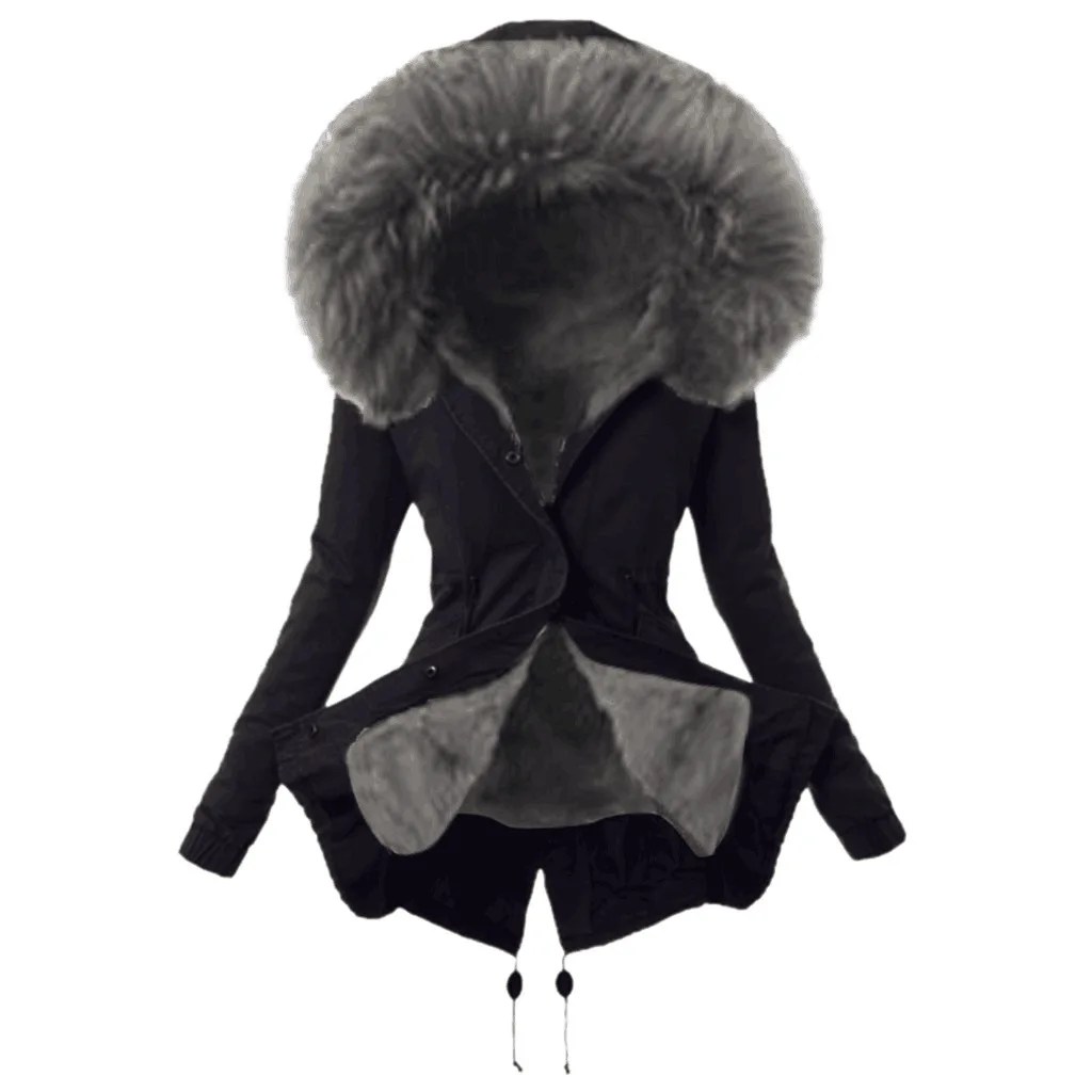 

solid color slim fit and warm New autumn winter 2019 zipper jacket for women