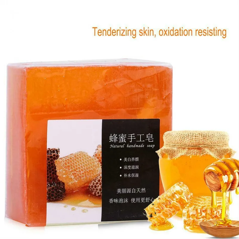 Натуральное Медовое мыло ручной работы увлажняющее скраб для тела средство