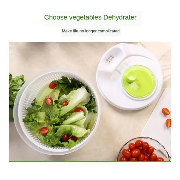 1pc Salad Spinner with Bowl Quick Dry Anti-Wobble Tech Multi-Use Shaker | Дом и сад