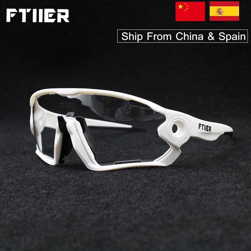Черные красные синие фотохромные велосипедные очки летние солнцезащитные UV400 MTB