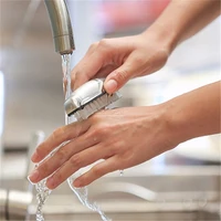 100 Pcs Home Fruit and Vegetable Cleaning Brushes Stainless Steel Soap Odor Remover Smell Eliminating Brush Wholesale K1