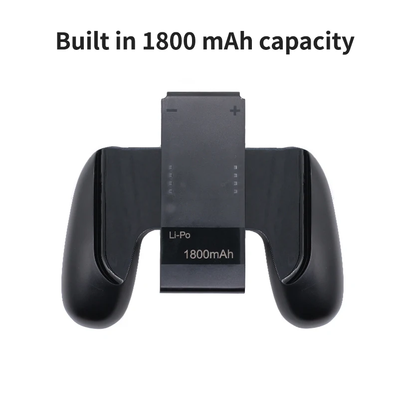 Зарядное устройство Joy Con с аккумулятором 1000-1800 мАч удобная рукоятка 2 в 1 для Nintendo