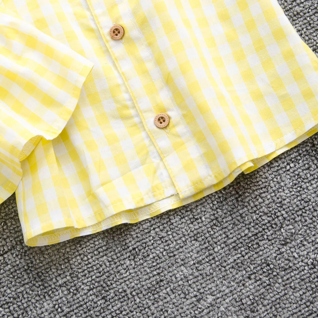 Комплект одежды для маленьких девочек новый топ в полоску с длинными рукавами