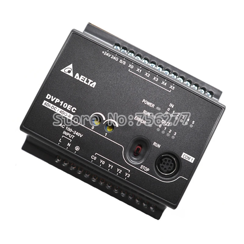 

Контроллер PLC EC3 серии DVP10EC00R3 DVP10EC00T3 100-240VAC 10-точечный хост 6DI 4DO релейный выход Новый в коробке