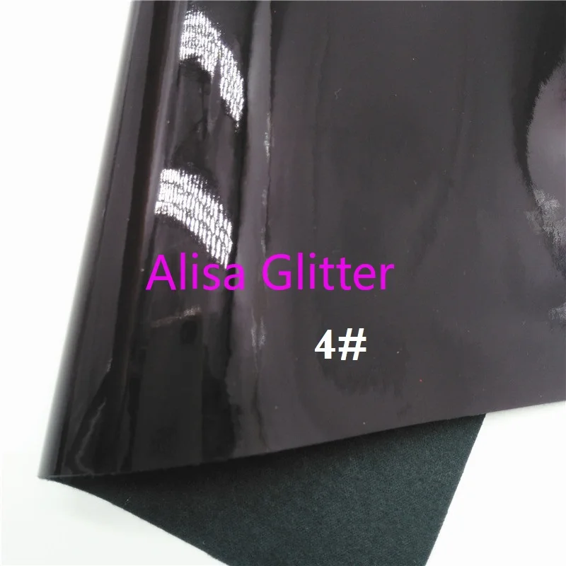 1 шт. A4 Размер 21X29 см Алиса блестящая лакированная кожа зеркальная искусственная