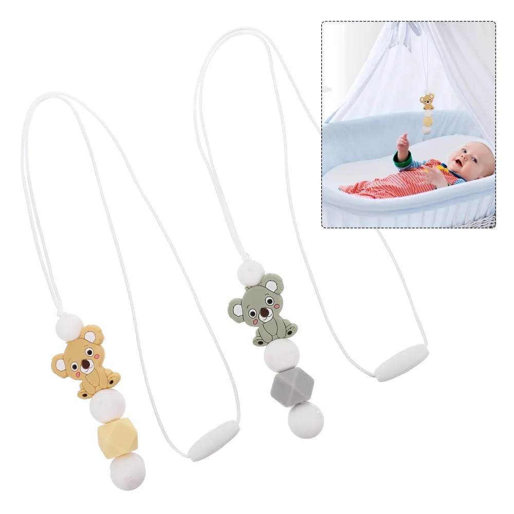 

2pcs Kids Teether Pendent Baby Tooth Care Infant Teether Soothing