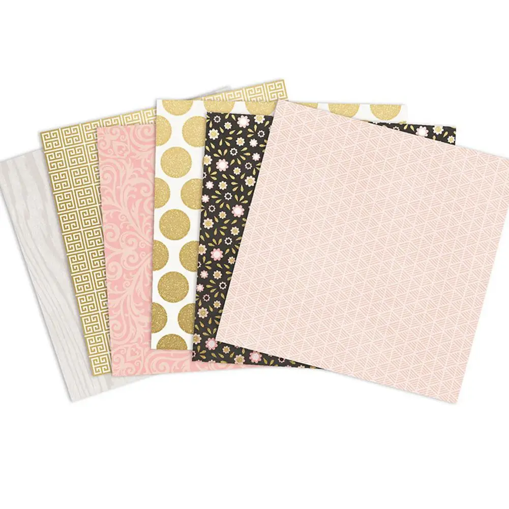 

Christmas Party Patterned Paper Photo Albums Stickers DIY Scrapbook Paper Account Card Making Background Paper For Kid Gift