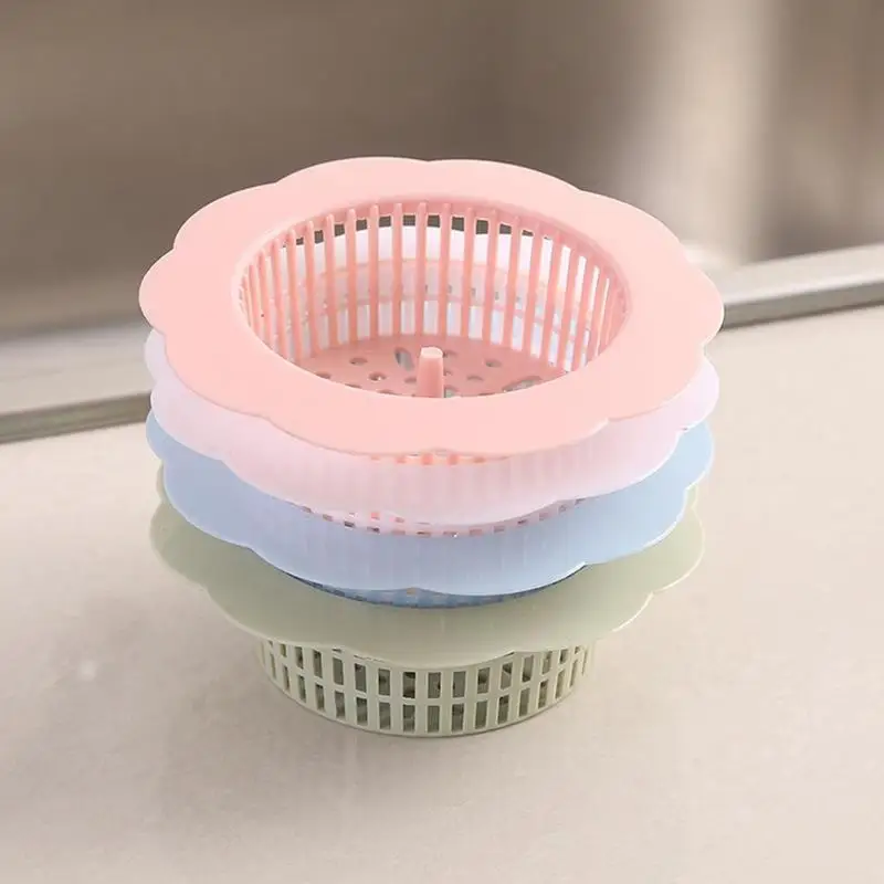

1pcs Creative Sink Funnel Wheat Straw Kitchen Bathroom Drain Shower Drains Hair Cover Sewer Colander P6P7