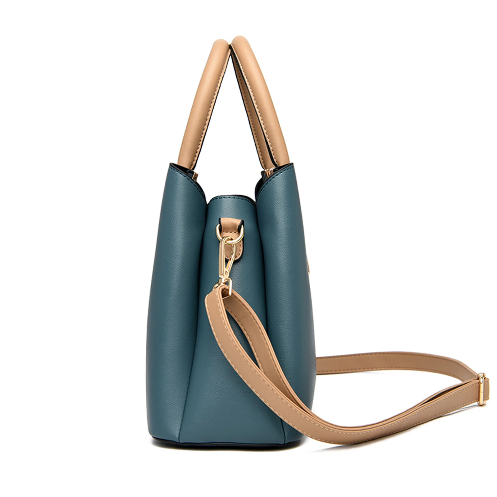 

Women Crossbody Purse, Lightweight Tote Shoulder Bag Elegant PU Leather Top Handle Handbag