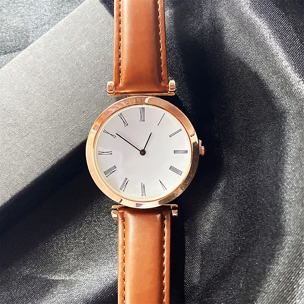 

2021 New Men's Top Luxury Brand Minimalist Fashion Watches Ultra Thin Sports Business Watch For Men Quartz Leather Wrist Watch