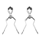 2x Многофункциональный походный фонарьдержатель для туалетной бумаги вешалка зажим на палатке серебристый удобный и практичный