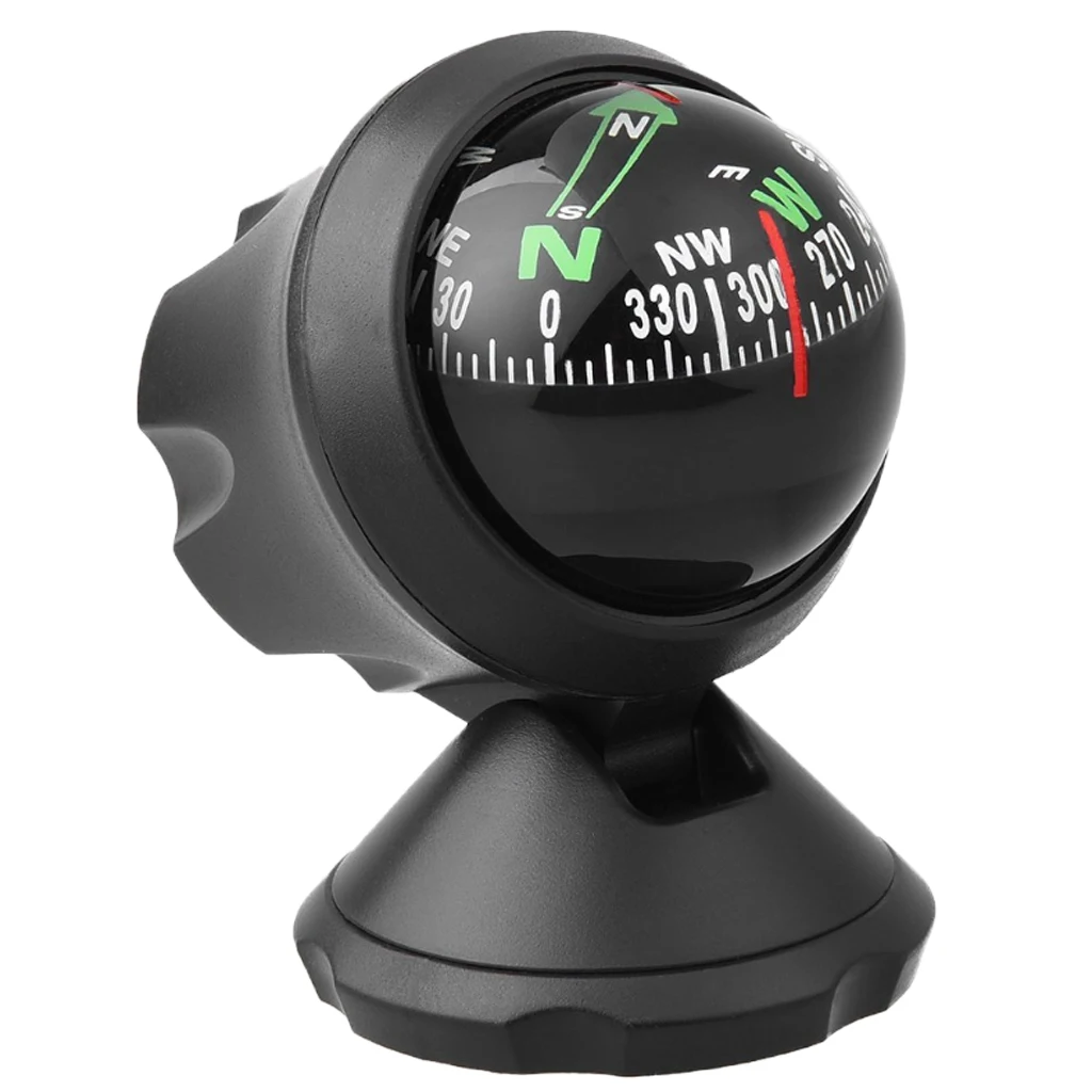 

Compass Marine Navigation Ball Boat Car Truck Vehicle Dashboard Adjustable Accurate and reliable durable